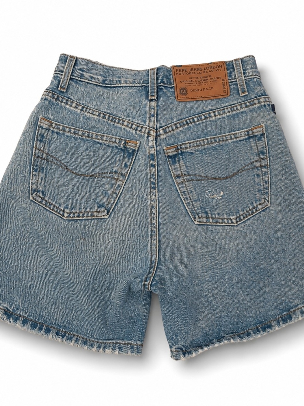 Pepe Jeans Womens Light Blue Denim Shorts